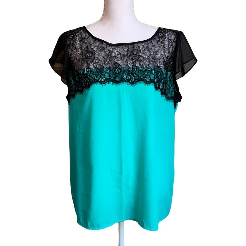 Allen B. By Allen Schwartz Blouse Size Large